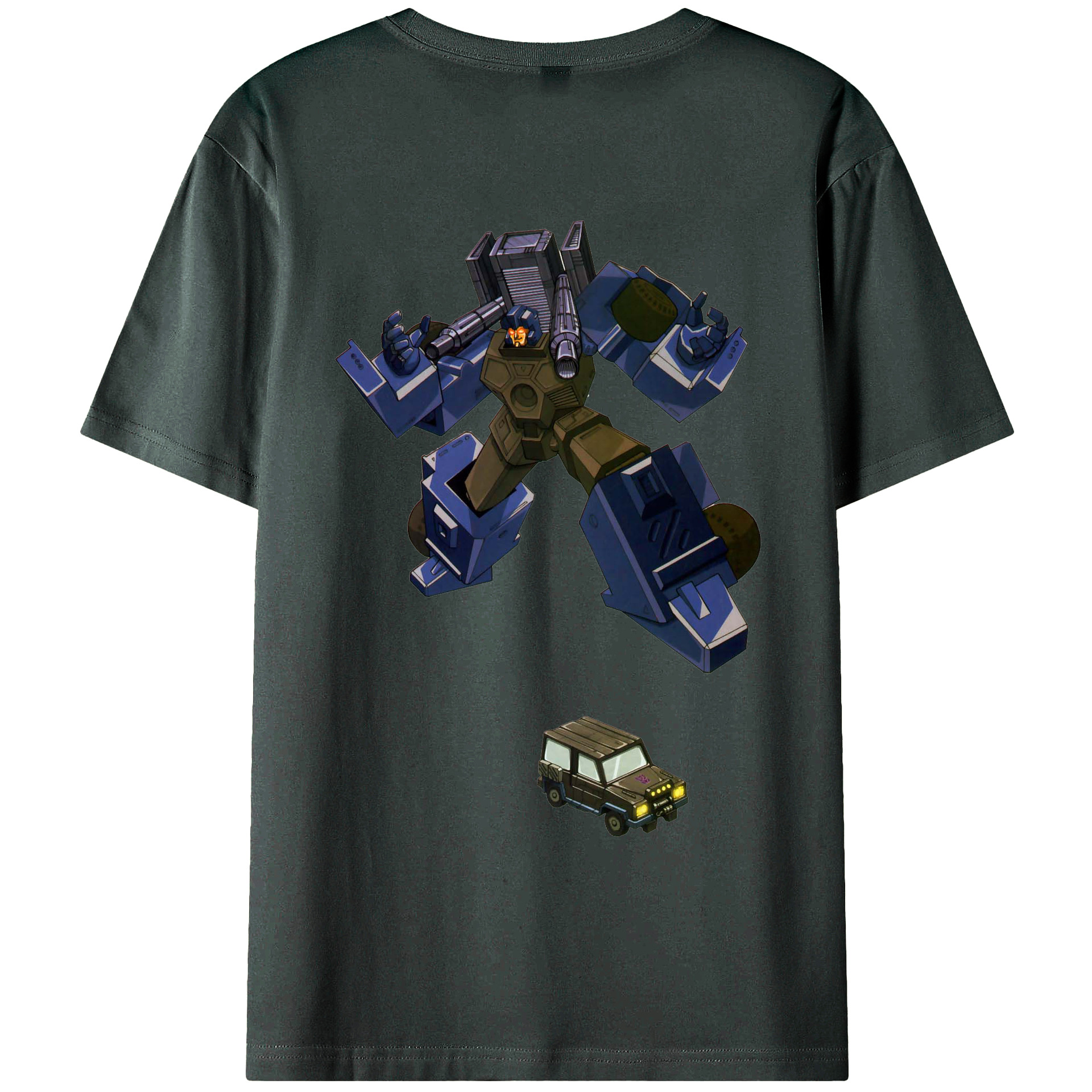 （画像用）  綿100％ メンズ半袖Tシャツ（バックプリント） 通気性